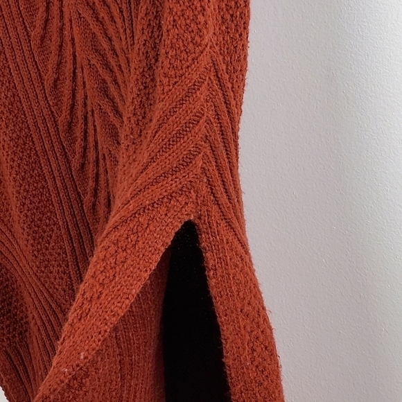 STREETWEAR society sweater size Large orange top - Picture 8 of 13